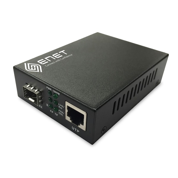 Enet 1X 10/100/1000M Copper Rj45 To 1X 1000Base-X Sfp Gigabit ENMC-FGET-SFP - main